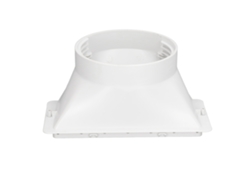 Conector universal rectangular roscado para manguera de aire acondicionado portátil