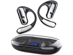 Auriculares Condução Óssea Sem Fios Abertos Gancho Ouvido Yizhood Bluetooth Negro