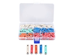 Veloriskku-kit De 200 Peças De Fios De Fusível Torpedo Multicolor Para Carros Europeus Estilo Antigo