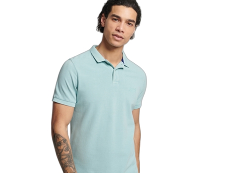 Polo para Hombre SUPERDRY (S - Algodón - Multicolor)