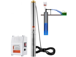 Bomba sumergible profunda Tekmaquinas de acero inoxidable de 1500 W con caudal de 9,8 m³/h