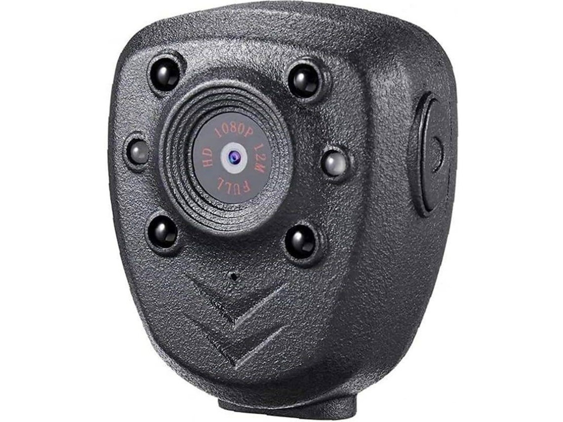 Mini cámara portátil Yizhood de visión nocturna 1080P con 32 GB de memoria, ideal para exteriores (negra)