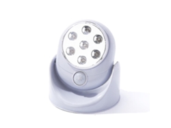 Omni-luz Led Inalámbrica Con Sensor De Movimiento Interior Y Exterior, Lámpara Giratoria 360°