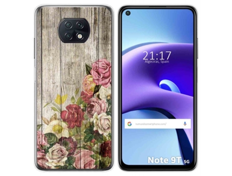 Carcasa Xiaomi Redmi Note 9T 5G TUMUNDOSMARTPHONE Dibujos Multicolor
