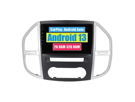 Autoradio Multimedia ROVERONE para Mercedes Benz Vito 3 W447 2014 - 2020 CarPlay Android Coche Radio Bluetooth GPS