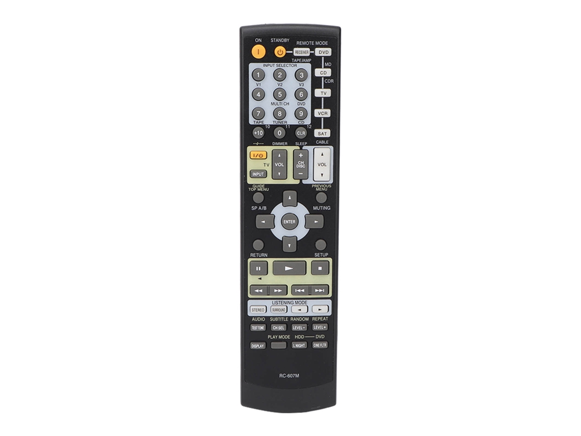 Control Remoto Para Receptor Av Onkyo Rc 607m De Reemplazo Tx Sr503 Tx Sr8350