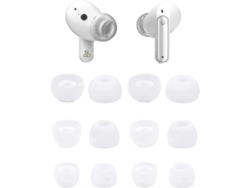 Almohadillas Para Auriculares Compatibles Con Lg Tone Free Fp9 Fp8 Fp5. 6 Pares. Tamaños S/m/l. Silicona Suave Con Paño De Limpieza De Fibra.