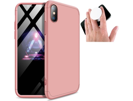 Carcasa y Popsocket Iphone X Slim armor 360º