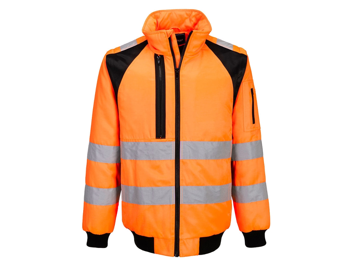 Chaqueta Alta Visibilidad 2 En 1 Wx2 Pilot | Impermeable Naranja/negro / S