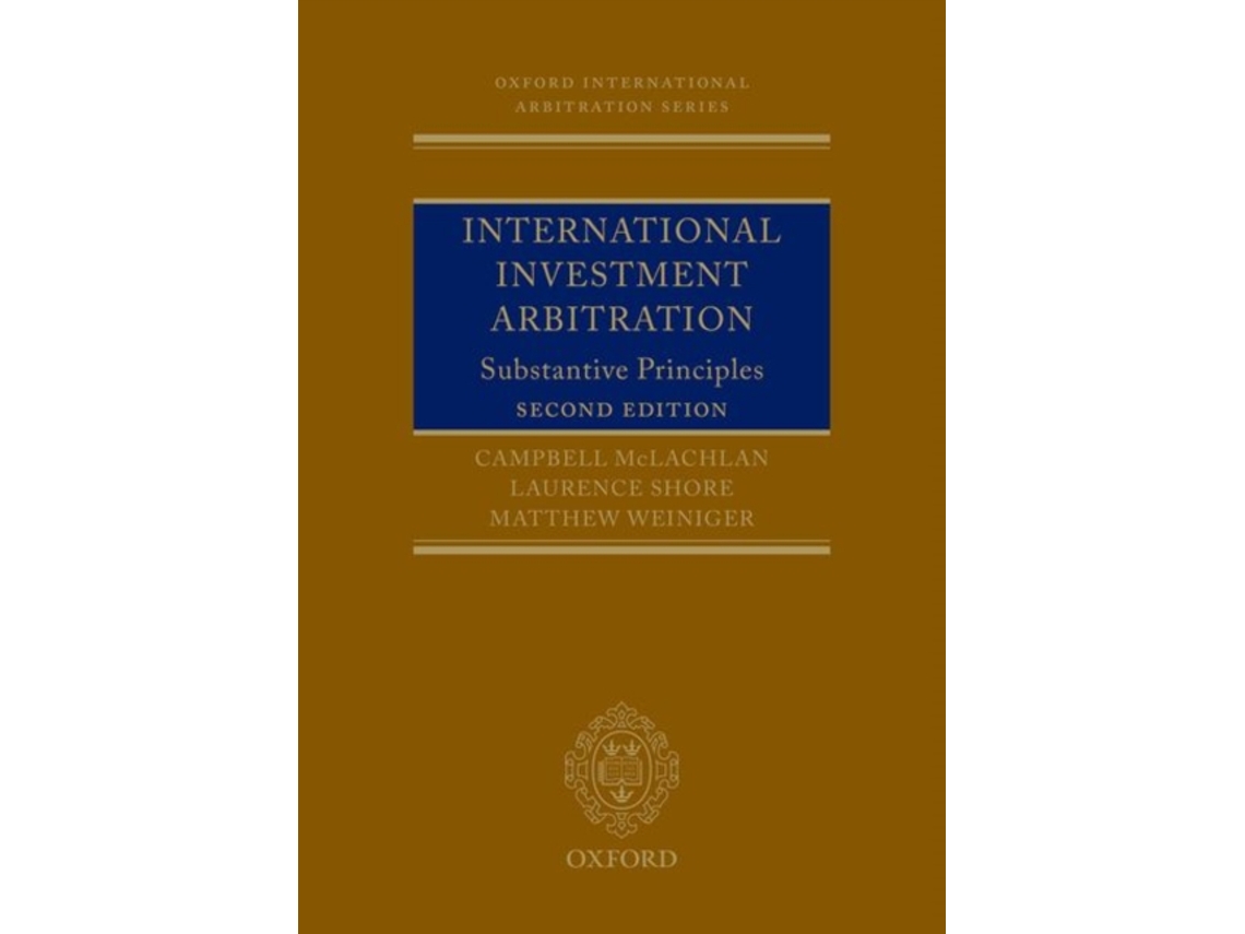 Libro International Investment Arbitration (Inglés)