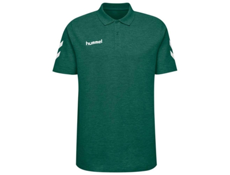 Polo de Hombre para Fútbol HUMMEL Go Algodón Verde (12)