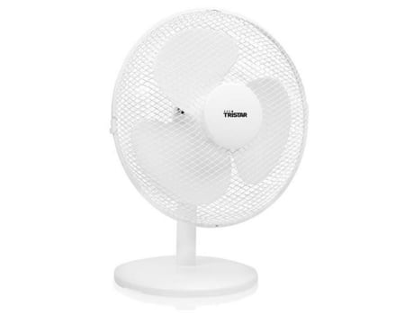 Ventilador de Mesa 30Cm 40W 3 Velocidades Blanco Ve5724 TRISTAR