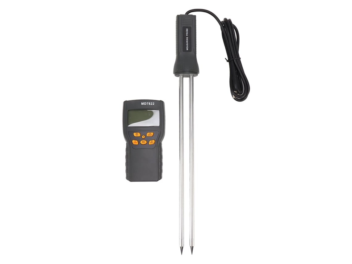 Medidor De Humedad De Granos Con Pantalla Lcd Retroiluminada Y Compensación Automática De Temperatura. Herramientas De