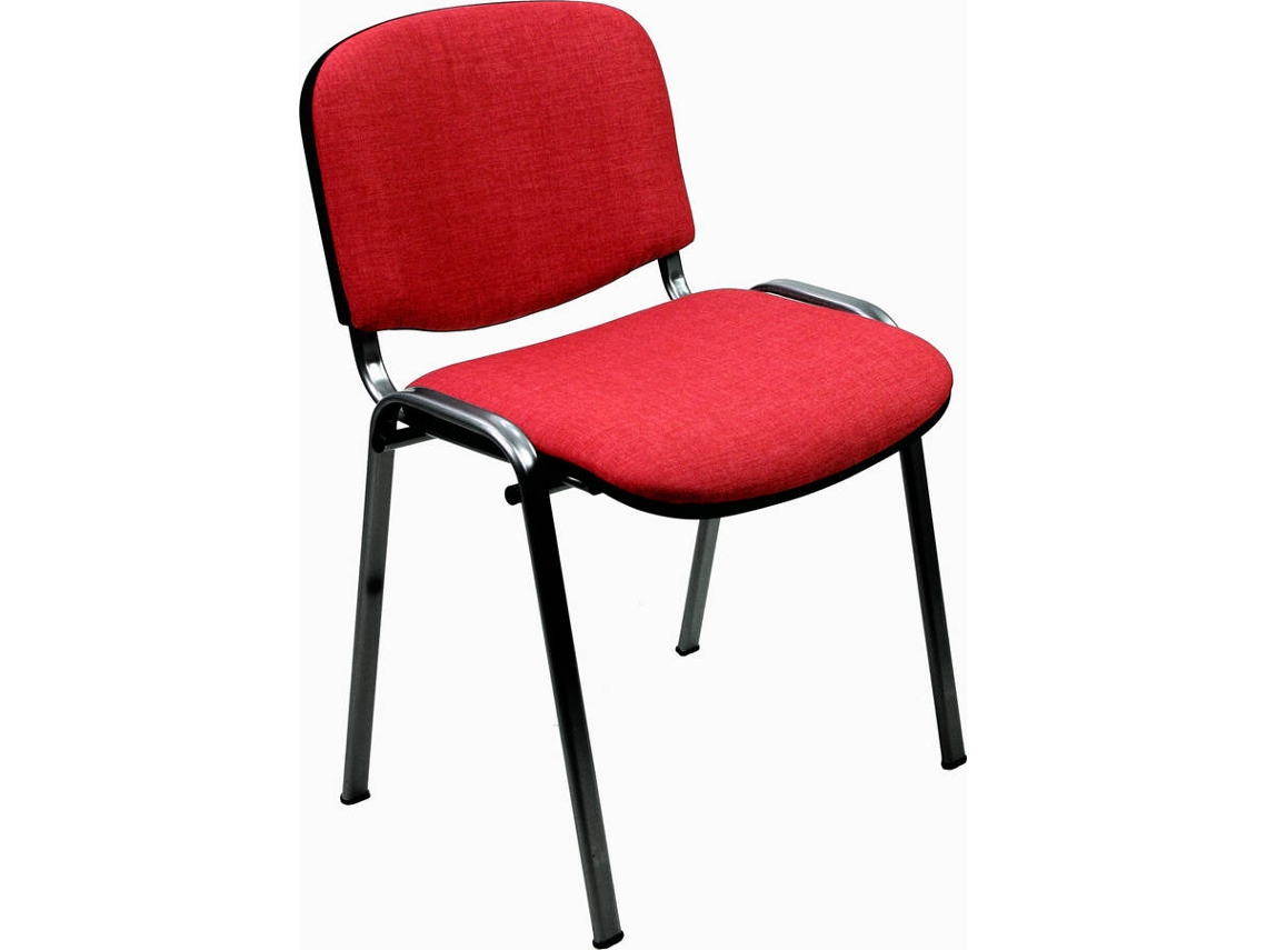 Silla de Confidente UNIST Dado (Rojo - Tapizada)