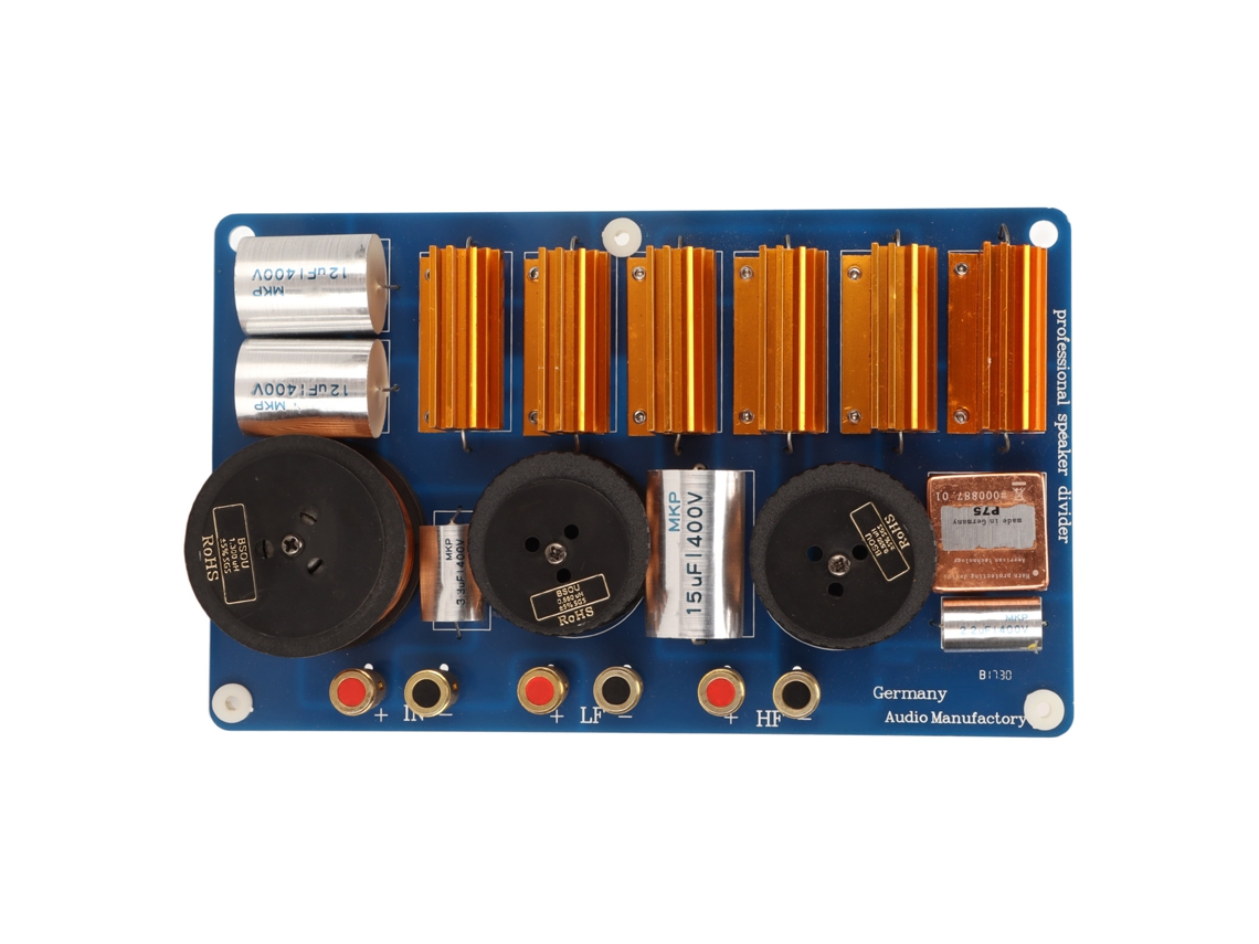 Divisor De Frecuencia Profesional, Filtro Divisor De Frecuencias Para Altavoces De 2 Vías, Para Escenarios Y