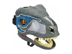 Máscara De Dinosaurio Tyrannosaurus Rex De Jurassic World Con Boca Móvil Para Halloween Y Fiestas.