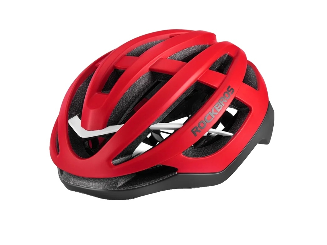 Casco de bicicleta ultraligero con ventilación mejorada, HC-58RB, talla L (58-61 cm)