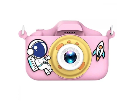CLINKS Cámara Infantil Astronauta Rosa