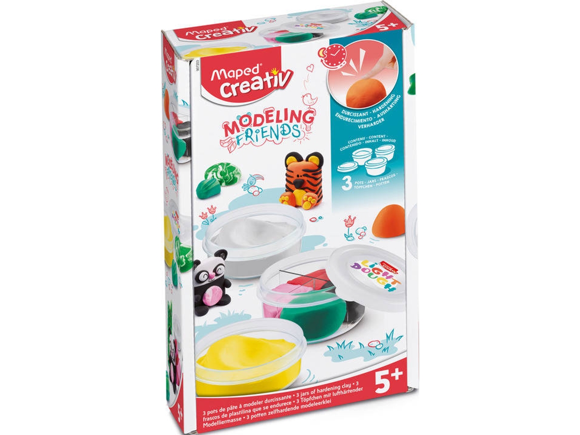 Plastilina MAPED CREATIV Caja De Recambio De Pasta De Modelar X3