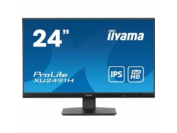 Monitor IIYAMA XU2491H-B1 (Negro - Full HD - IPS - 24" - Enchufe EU - 0,5 ms)