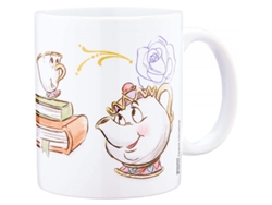 Taza de Cerámica Disney La Bella Y La Bestia Modelo Chip