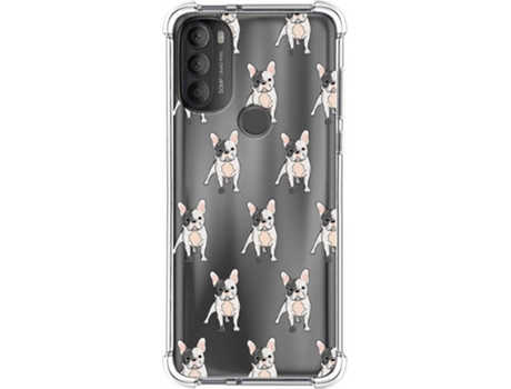 Carcasa Motorola Moto G71 5G TUMUNDOSMARTPHONE Dibujos Antigolpes Perros 12 Multicolor
