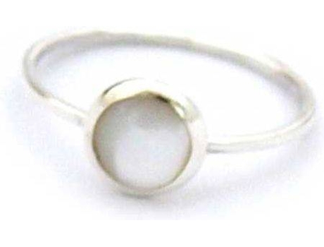 Anillo BIJOUCOLOR Nácar (Plata - Plateado - 52 cm)