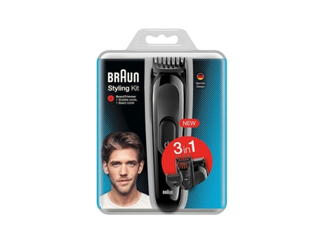 Cortapelos BRAUN SK2000 Multifunción 3 en 1