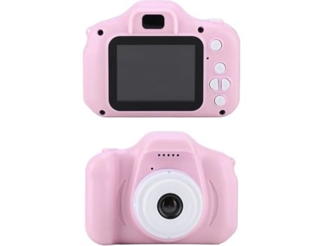 Funda de Silicona a Prueba de Golpes Rosa para Cámara Infantil-HB045