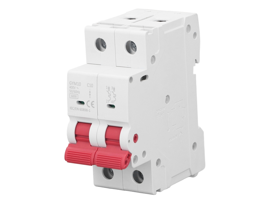 Disyuntor Miniatura 2p 50a 400v Pp Para Uso Industrial, Comercial Y Residencial.