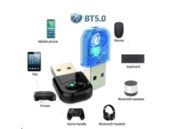 Adaptador Bluetooth 5.0 Transmisor USB Bluetooth para PC Receptor de computadora Rosewell