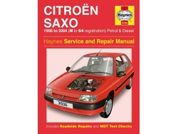 Libro Citroen Saxo Owners Workshop Manual de Haynes (Inglés)