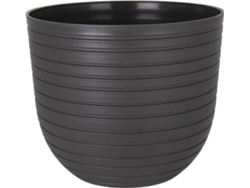 Vaso ARTEVASI Havana Horizon (16.6x20x20cm - Negro)