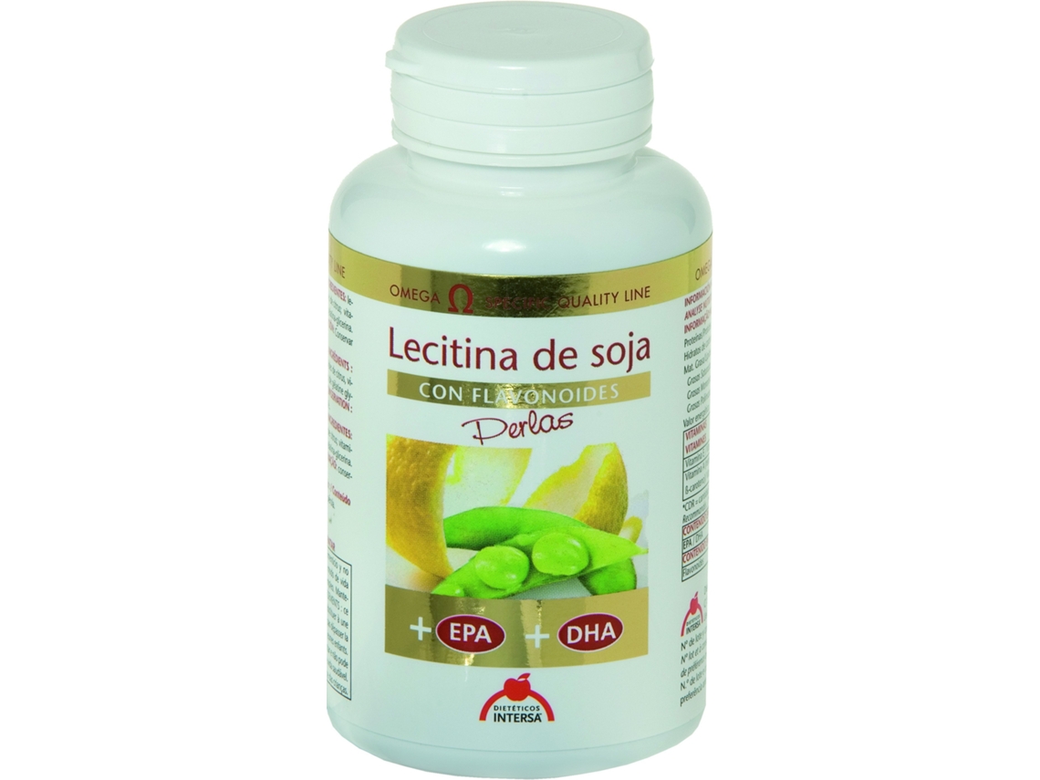 Complemento Alimentar INTERSA Lecitina Bioflavonoides (90 Cápsulas)