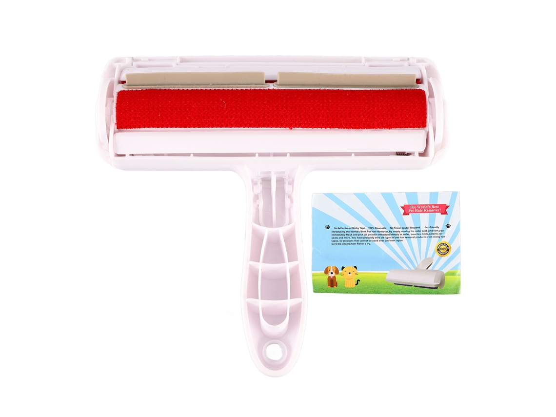Rodillo Reutilizable Para Eliminar El Pelo De Mascotas Con Manivela Ergonómica Para Gatos, Perros, Muebles Y Coches.