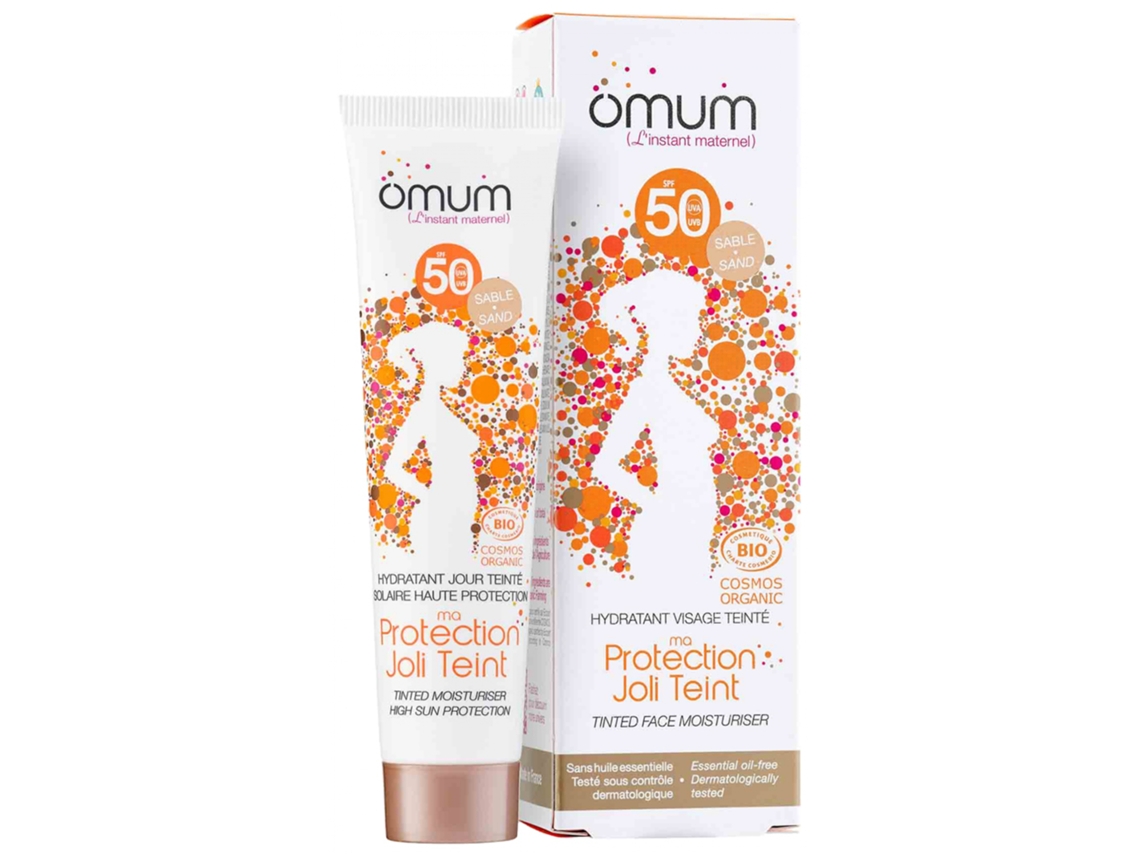Hidratante Facial Con Color Bio Spf50 40 Ml Tinte : Arena OMUM
