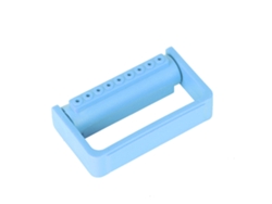 VVJIJILLY Suporte Para Bloco De Brocas Para Instrumentos Odontológicos, Organizador De Bloco Com 9 Furos, Ferramentas De Cuidado Autoclaváveis, Caixa Esteriliza