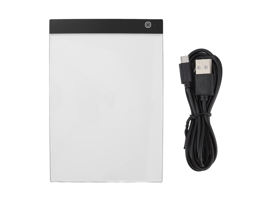 Pizarra Led Portátil Ultradelgada Para Dibujar, Ajustable Con Control Táctil Y Cable Usb - Material De Arte