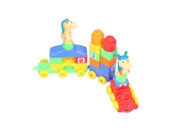 Dan26-22pcs Bloques De Construcción Para Niños Con Forma De Animales Coloridos Caja Grande Juguete Educativo