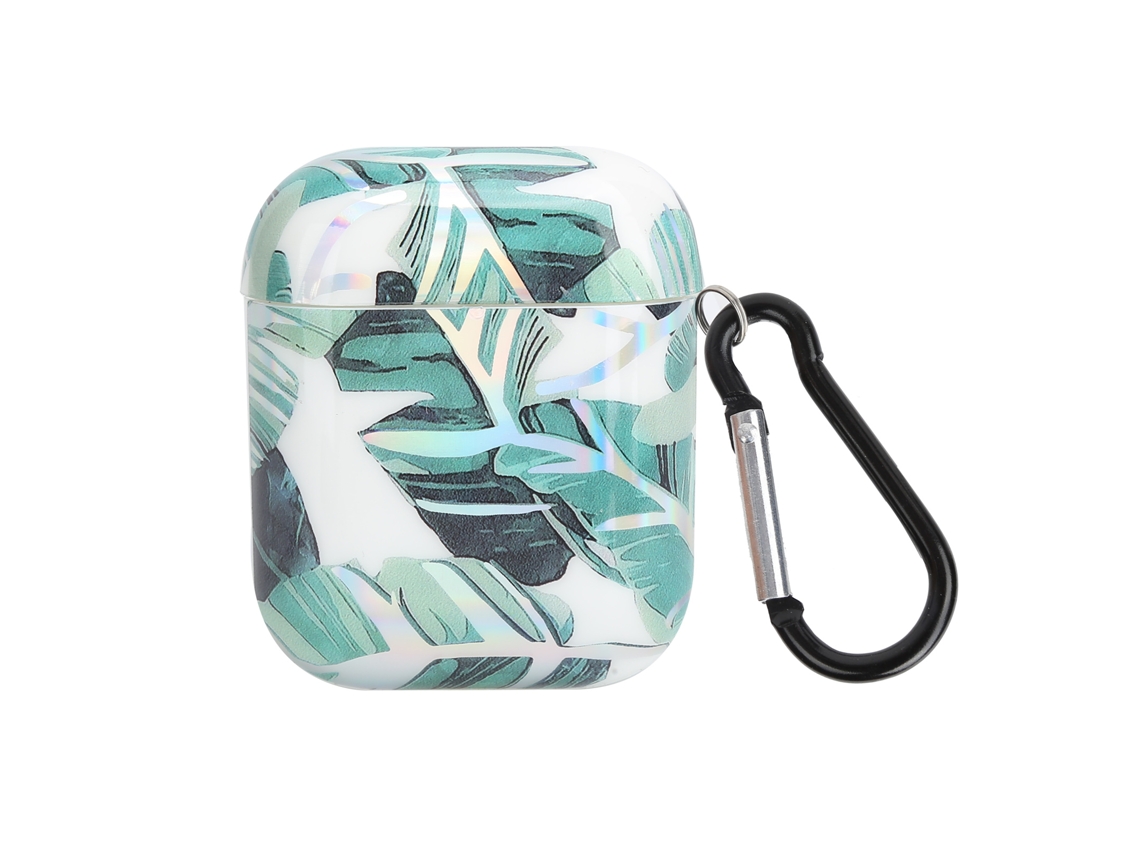 Capa Protetora Para Fones De Ouvido Ios Earbuds 1/2 Com Fecho Anti-perda E Material Abs Durável