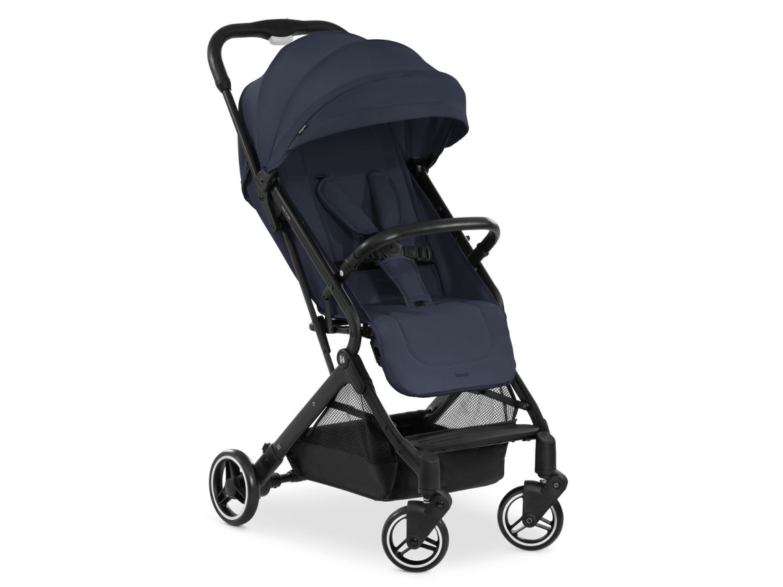 Cochecito Compacto - Travel N Care - 4 Ruedas - Plegado Con Una Sola Mano - Azul