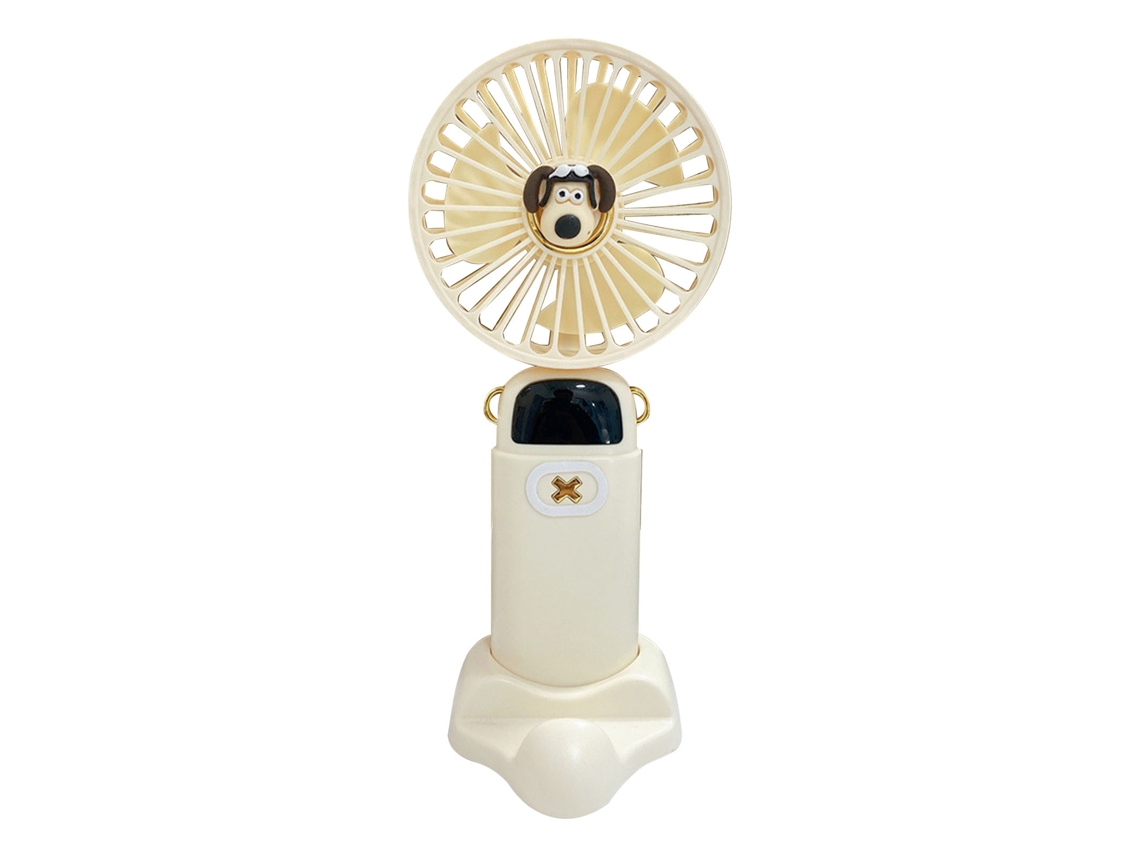 Ventilador portátil (carga USB silenciosa, aroma)