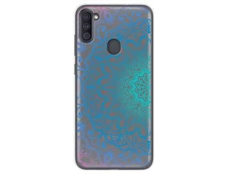 Carcasa Samsung Galaxy M11 TUMUNDOSMARTPHONE Dibujos Transparente Multicolor