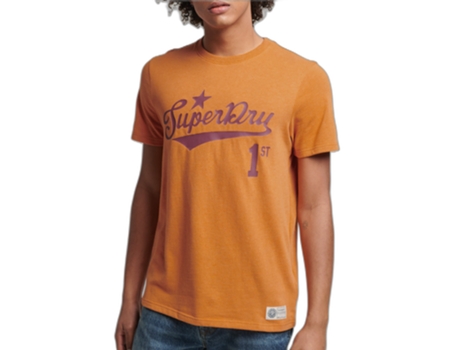Camiseta para Hombre SUPERDRY (S - Algodón - Multicolor)