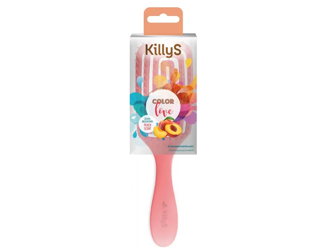 Cepillo Desenredante Aromático Serie Peach Bliss Killys