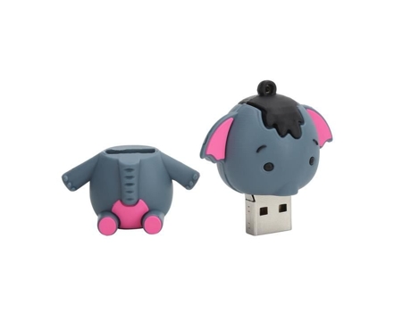 HURRISE Pen Drive U Disk USB Flash Drive Pendrive Regalo Almacenamiento de Datos de Dibujos Animados Portátil Accesorios para Computadora 64Gb
