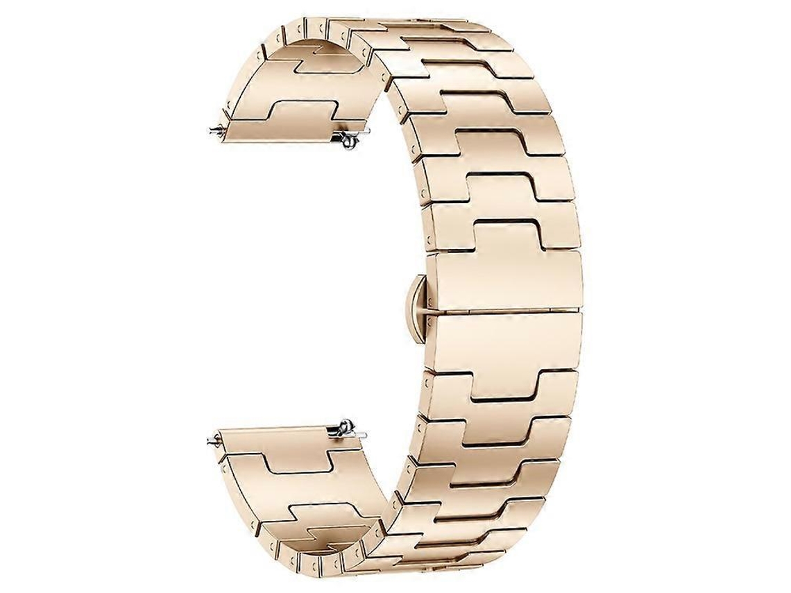 Correa de repuesto compatible con Huawei Watch GT 5 Pro / 5 / 4 46 mm / Samsung Galaxy Watch3 45 mm, pulsera de metal de 22 mm Facpoet