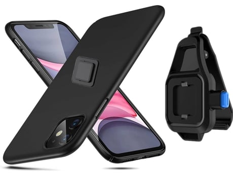 Funda Iphone 11 Turtleshell con Soporte de Cintura Negro