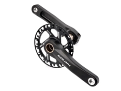 Juego de bielas Goldix para bicicleta infantil, 110-160 mm, plato de 28 dientes y 38 dientes para Shimano SRAM Mtbvayotoy