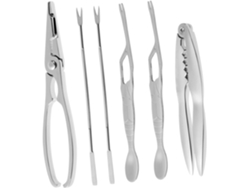 Utensílio Para Comer Caranguejo: O Cabo É Ergonômico E Pode Ser Usado Para Abrir Frutos Do Mar Com Menos